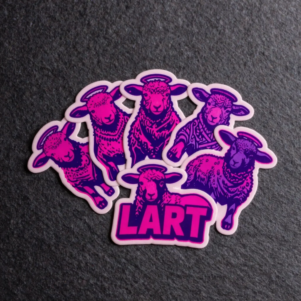 Rebel Flock Stickers